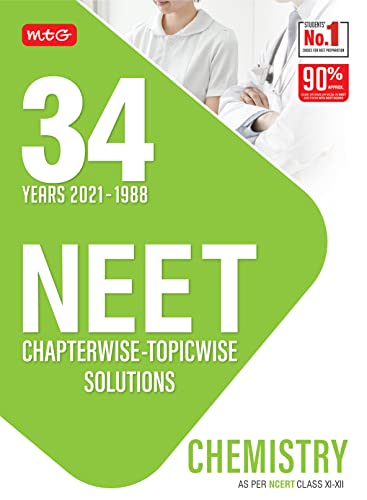 34 Years NEET Chapterwise Topicwise Solutions Chemistry